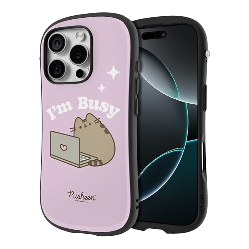 Coque iPhone 16 Pro iFace Pusheen compatible MagSafe avec protection antichoc