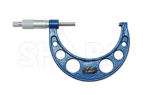 Shars 0-6" Premium Outside Micrometer 0.0001" Precision Solid Metal Frame Carbide Tip 6 Pcs Set 303-2653N R} #TOP4