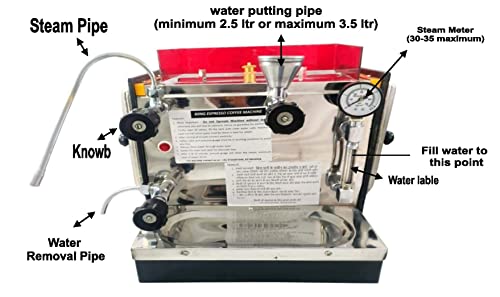 Image of KIING Espresso Coffee Machine 14 inch Capacity 3 Liter 150 Cups at a time