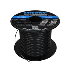 26 Gauge Silicone Wire Black