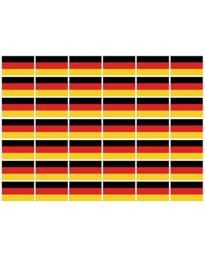 HUVZOR 84 pièces Autocollants,Drapeau Autocollants Allemagne,pour voiture, ordinateur portable et plus,pour voiture, valise, ordinateur portable et plus...
