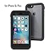 Catalyst Premium Quality Waterproof Shockproof Case for Apple iPhone 6s Plus (Black & Space Gray) with High Touch Sensitivity ID