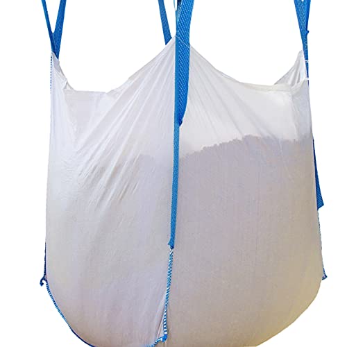 Jumbulk & Secbolt FIBC Bulk Bag, U Panel One 1 Ton Bag, Sand Bag, 35