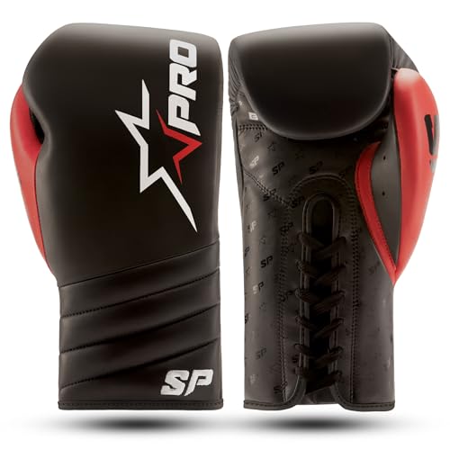 Gants de boxe Starpro cuir de vachette pour sparring et entraînement