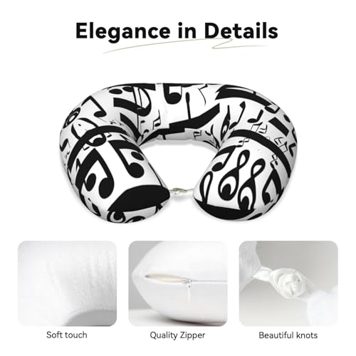 Almohada de viaje ergonómica de espuma viscoelástica miniatura 4