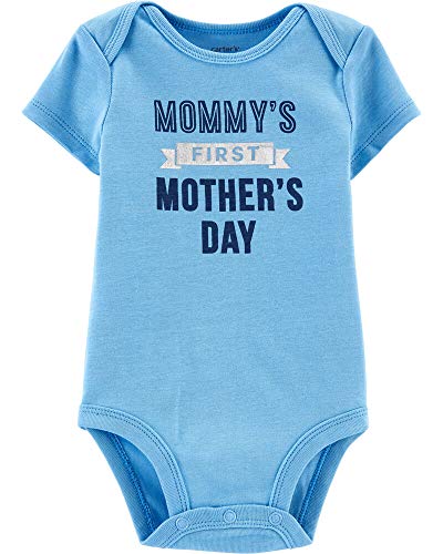 Body bébé garçon Carter's bleu 24 mois manches courtes fête des mères
