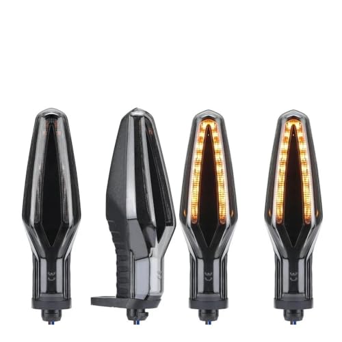 Clignotants de moto pour BMW F900XR F850GS et S1000RR - Pack de 4 feux LED avant et arrière