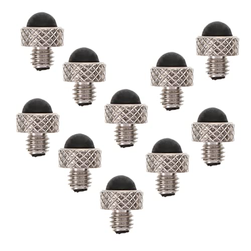 Ipetboom 10 Piezas silenciador de tijeras clíper tijeras de salón cortar noise cancelling Tijera silenciadora tijeras silenciando herramientas práctico silenciador de tijera Metal Silver