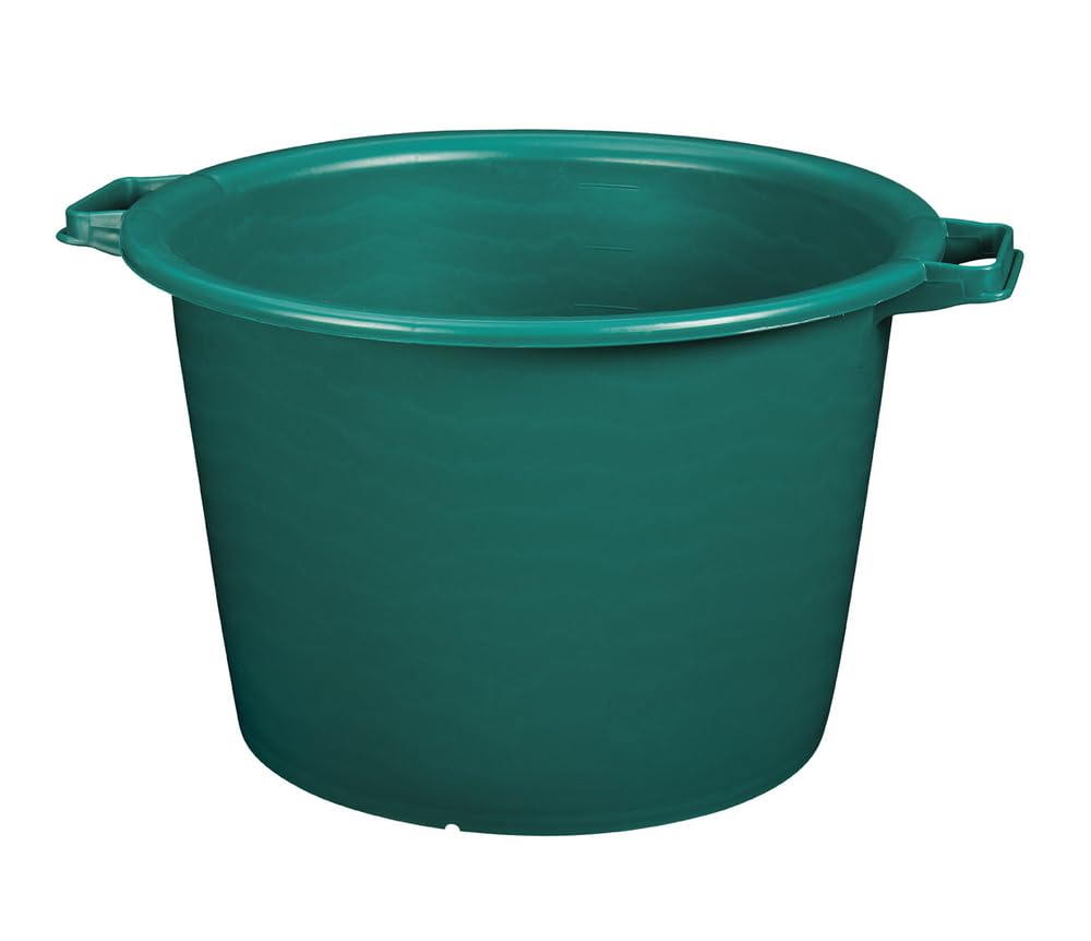 Baquet Rond 30l d45 h29 renf.Vert