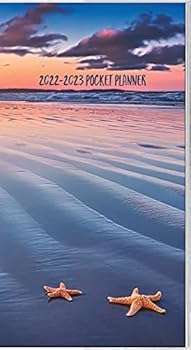 Calendar 2022-2023 Beaches Pocket Planner Book