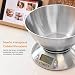 Etekcity Báscula Digital para Cocina con Bol Removible, 5 kg / 11...