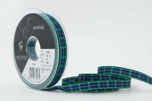 Berisfords 7622/10/08 10mm x 25m reel of cream satin Ribbon Rose