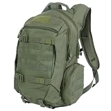 WISEHUBY Wodoodporny plecak wędkarski myśliwski plecak outdoorowy taktyczny sport 45 l kemping turystyka torba trekkingowa, ZIELONY, A
