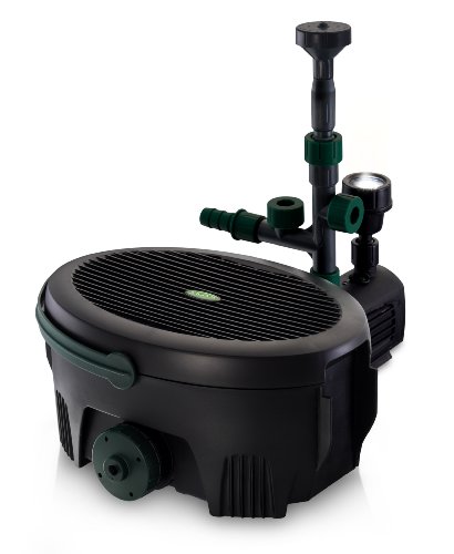 Blagdon Inpond 5 in 1 Pump 6000, 5 W Pond Pump and Pond Filter