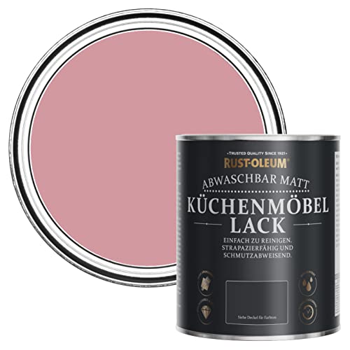 Rust-Oleum abwaschbare Küchenschrankfarbe in rosa mit Matt Finish - Altrosa 750ML