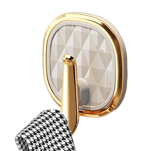Ganchos De Pared,Ganchos De Puerta,Ganchos de baño adhesivos multifuncionales | Ganchos impermeables para pared, toallero de baño para baño, cocina