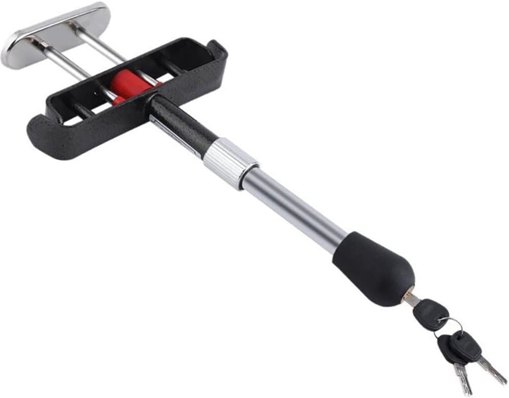 Image of AutoBizarre Anti-Theft Heavy Duty Car Brake Clutch Pedal Lock Security System for All Cars, Vans, Trucks, etc.