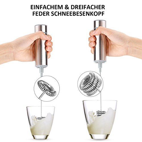 Kungfuren montalatte, [2018 Nuovo] mano di caffè