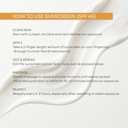 Image of Wise & Secrets CC Protect Glow Makeup Sunscreen SPF 45 PA+++ | Broad Spectrum UV Protection with Zinc Oxide & Titanium Dioxide | Lightweight Hydrating Sun Cream for Even Tone Glow | 60 ml