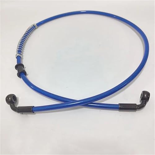 Flexible de frein raccord banjo 90° moto 10 mm câble hydraulique tressé 350cm