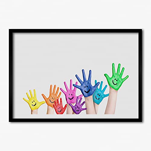 Cadre photo 70x50 cm Tulup en bois MDF pour affiche et peinture moderne