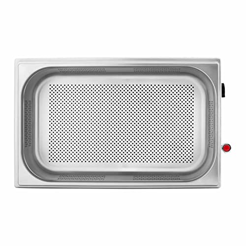 Royal Catering RCBM_GN1/1_3 Bain Marie 640 W GN 1/1 Lochpfanne Ablasshahn Wasserbad Speisenwärmer – Bild 6