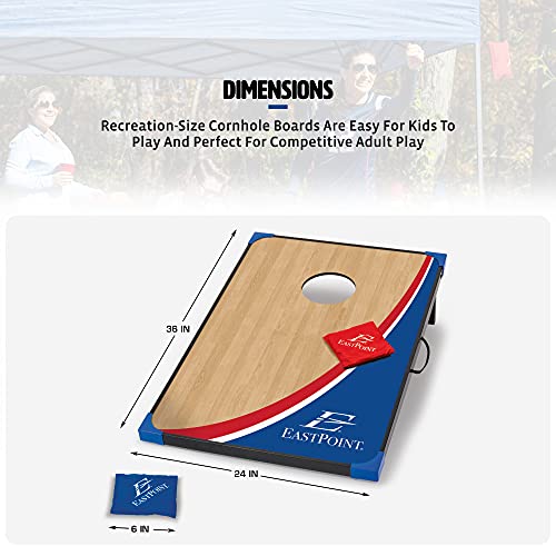 image for EastPoint Sports Deluxe 2' x 3' Cornhole Set - Liberty, Multicoloured