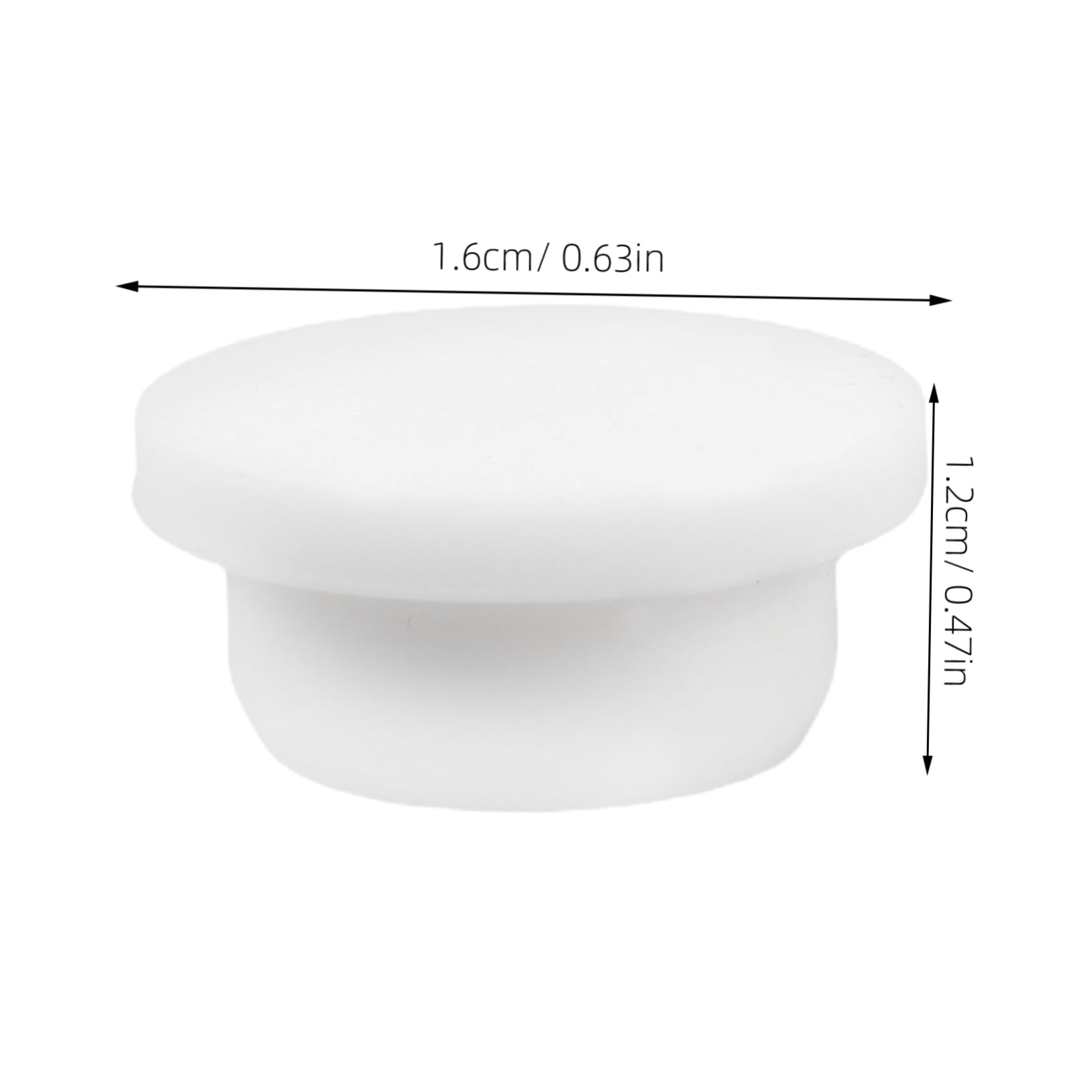 24Pcs Silicone Bathtub Plugs Drain Covers for Easy Installation Stylish White Design for Effortless Bathtub Maintenance