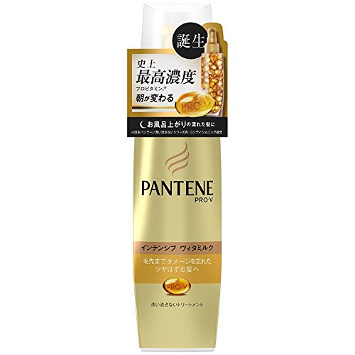 Pantene Non-rinse treatment Intensive Vita Milk 100ml for damaged hair up to the tip [10-piece set]