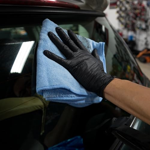 Chemical Guys, Chubby Supra Plush Microfiber Towel, Blue, 16.5 in, 3 Pack - image 2