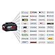 Bosch Professional 18V System Teleskop-Heckenschere GHE 18V-50 TP (2,5-m-Teleskopstange, 3.400 Hübe pro Minute, 23,5 mm Zahnabstand, inkl. Schultergurt, ohne Akku)