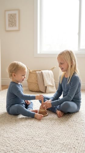 Image of ITSY BITSY BOUTIQUE Viscose Bamboo Baby Pajamas - Boys and Girls Footie Sleeper Convertible 2-Way Zipper Sleeper