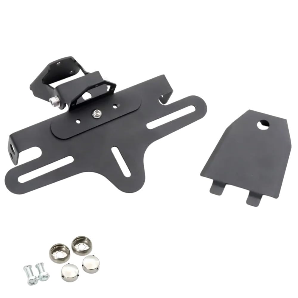 Cadre plaque d'immatriculation pliable et réglable pour moto 703R - 8