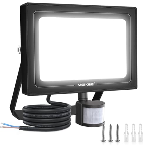 MEIKEE 50W PIR Floodlight Outdoor
