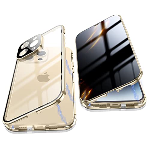 Etui iPhone 14 Pro protection 360 avec housse privacy et verre trempé