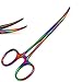 AAProTools Multi Color Rainbow Mosquito Hemostat Forceps 5