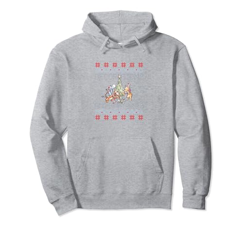 Sweat Winnie l'Ourson Disney de Noël contre le froid hivernal avec style