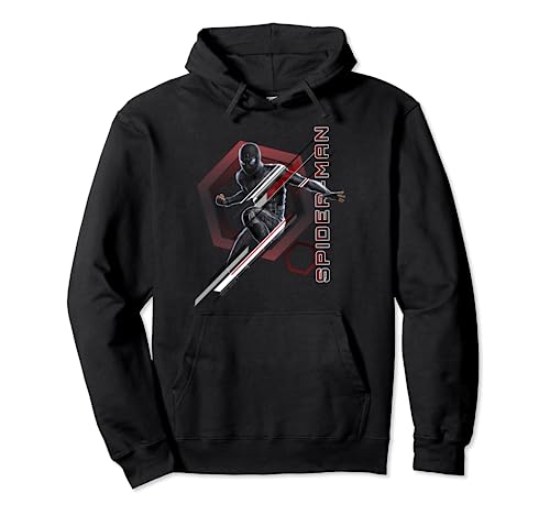 Hoodie Spider-Man Stealth Suit Marvel, le sweat à capuche géométrique idéal pour le quotidien