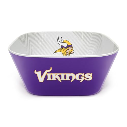 Image of YouTheFan NFL Minnesota Vikings Large Party Bowl