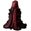 Burgundy-black