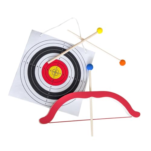 KOMBIUDA Toy Boys and Girls Archery Kit Wooden Plaything Educational Toy for Boys Girl's Accessory for and