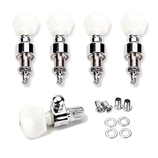 ZYZYZY Tuner Mécanique Tête 5 Pièces Banjo String Tuning PEGs/Tuners À Clé Têtes De Machine avec Entretoises De Bague - Les Beatles, Paul McCartney, John Lennon, RIngo Starr, George Harrison ZYZYZY Tuner Mécanique Tête 5 Pièces Banjo String Tuning PEGs/Tuners À Clé Têtes De Machine avec Entretoises De Bague – Image 2