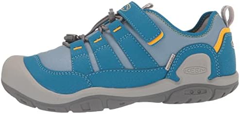 KEEN Knotch Hollow Comfortable Sneaker, Blue Shadow/Mykonos Blue, 12 US Unisex Little Kid | Image 7