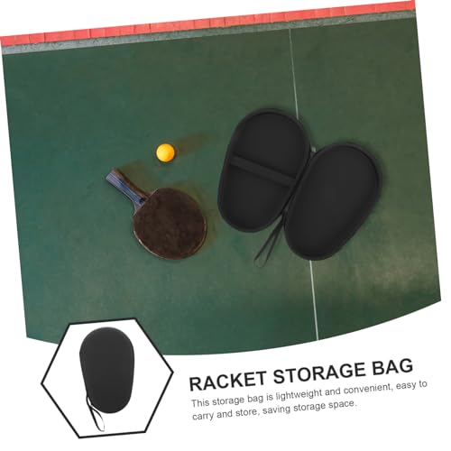 Estuche de tenis de mesa impermeable con nylon resistente para raquetas 7