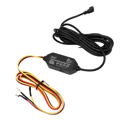 Kit de cableado USB C para camara de salpicadero con protector de voltaje inteligente universal 7