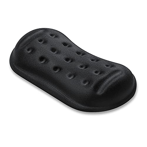 VANKEY Large Mouse Wrist Rest, Ergonomic Wrist Support, Mouse Wrist Cushion Wrist Guard for Computer, Laptop, Desktop - Memory Foam - Anti-Slip PU Base - Wrist Pain Relief (Black, Large)
