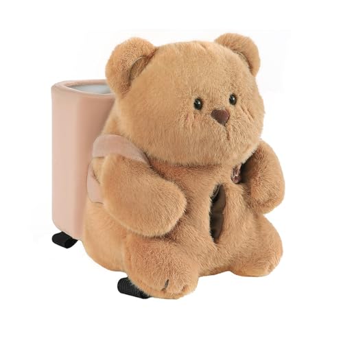 Realizzato in peluche, questo porta fazzoletti ha un cilindro interno rimovibile che garantisce una facile manutenzione e un uso a lungo termine per ogni proprietario di auto.