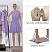 Mannequin Torso Manikin Dress Form Female Realistic Full Body Display Head Turns with Metal Base 69