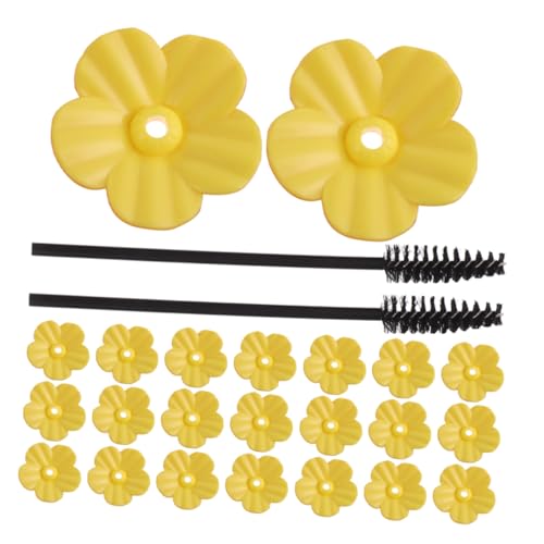 GALPADA Eater Accessories 1 Set Hummingbird Feeder Flower Replacements Bright Flower Design Pp Material Easy Replacement