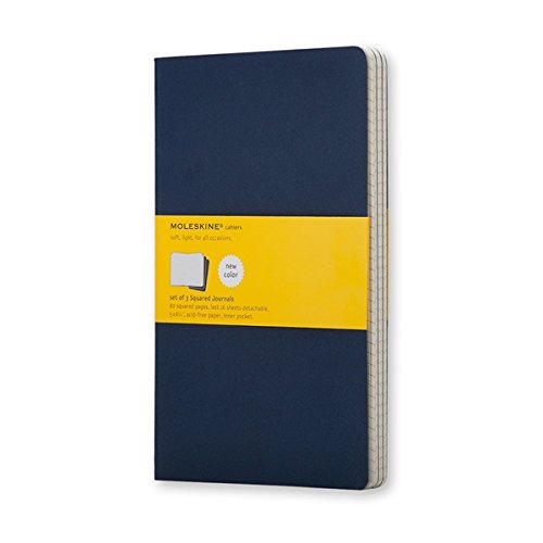 Preisvergleich Produktbild MOLESKINE Notizheft 931052 kariert VE3